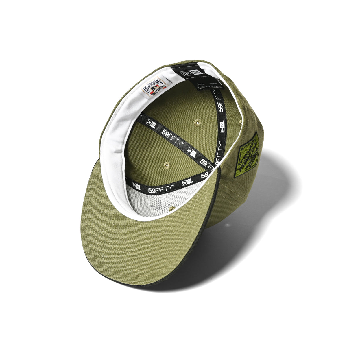 NEW ERA - Brooklyn Dodgers CO JR100TH 59FIFTY NE OLIVE/BLACK【70890654】