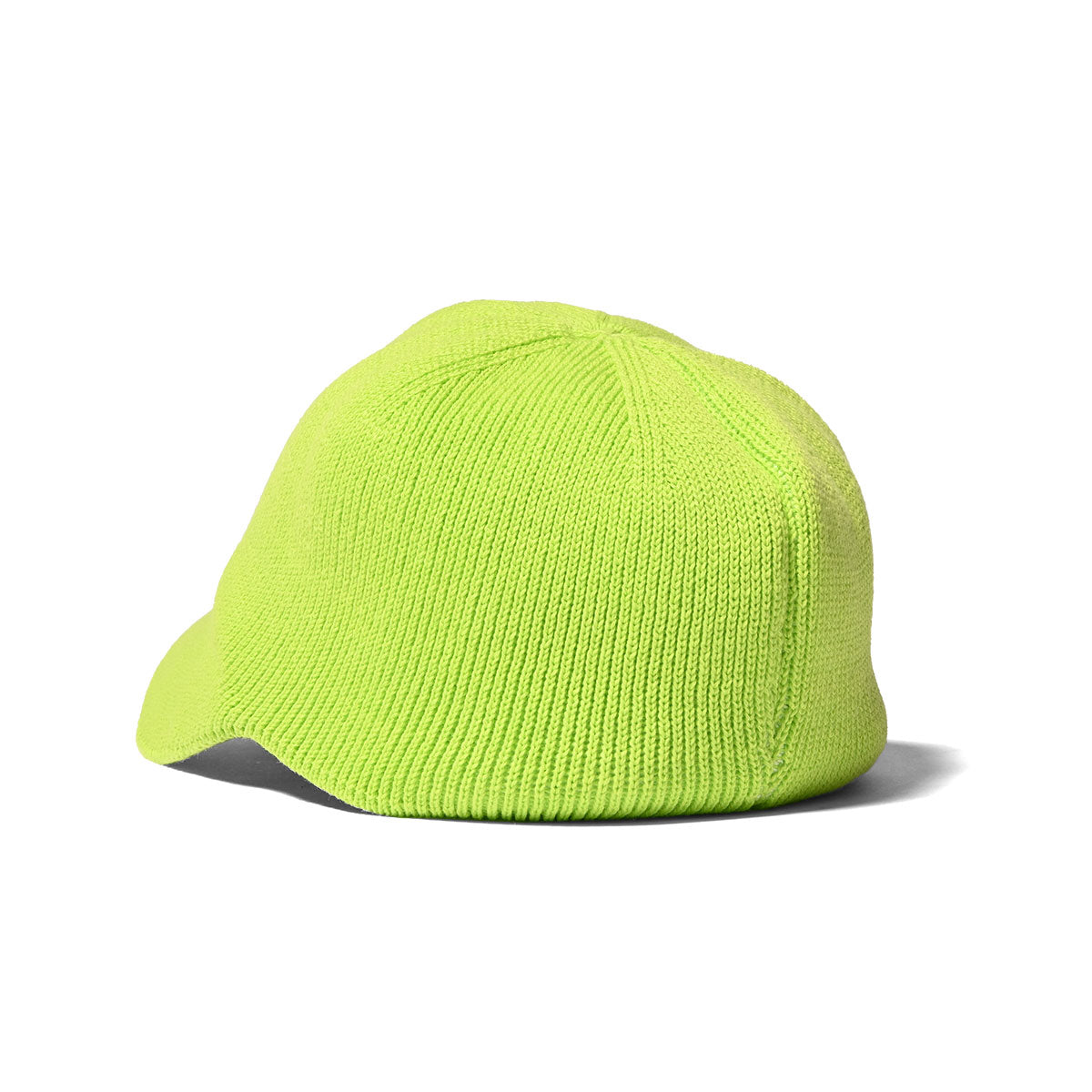 HOMEGAME - S LOGO COTTON KNIT BASEBALL CAP LIME GREEN【HG241418】