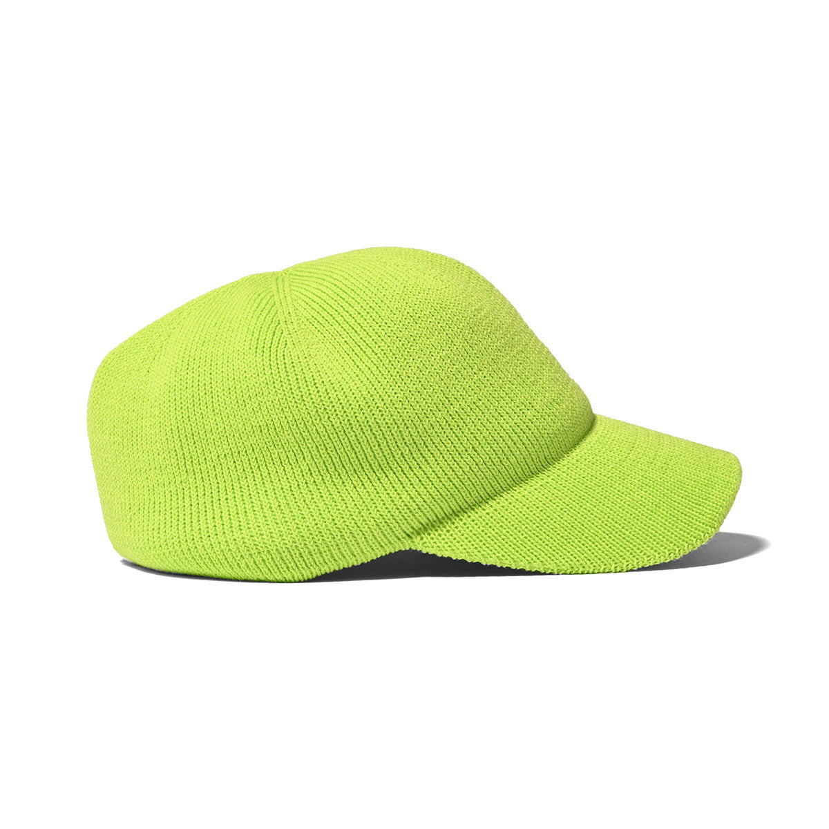 HOMEGAME - S LOGO COTTON KNIT BASEBALL CAP LIME GREEN【HG241418】