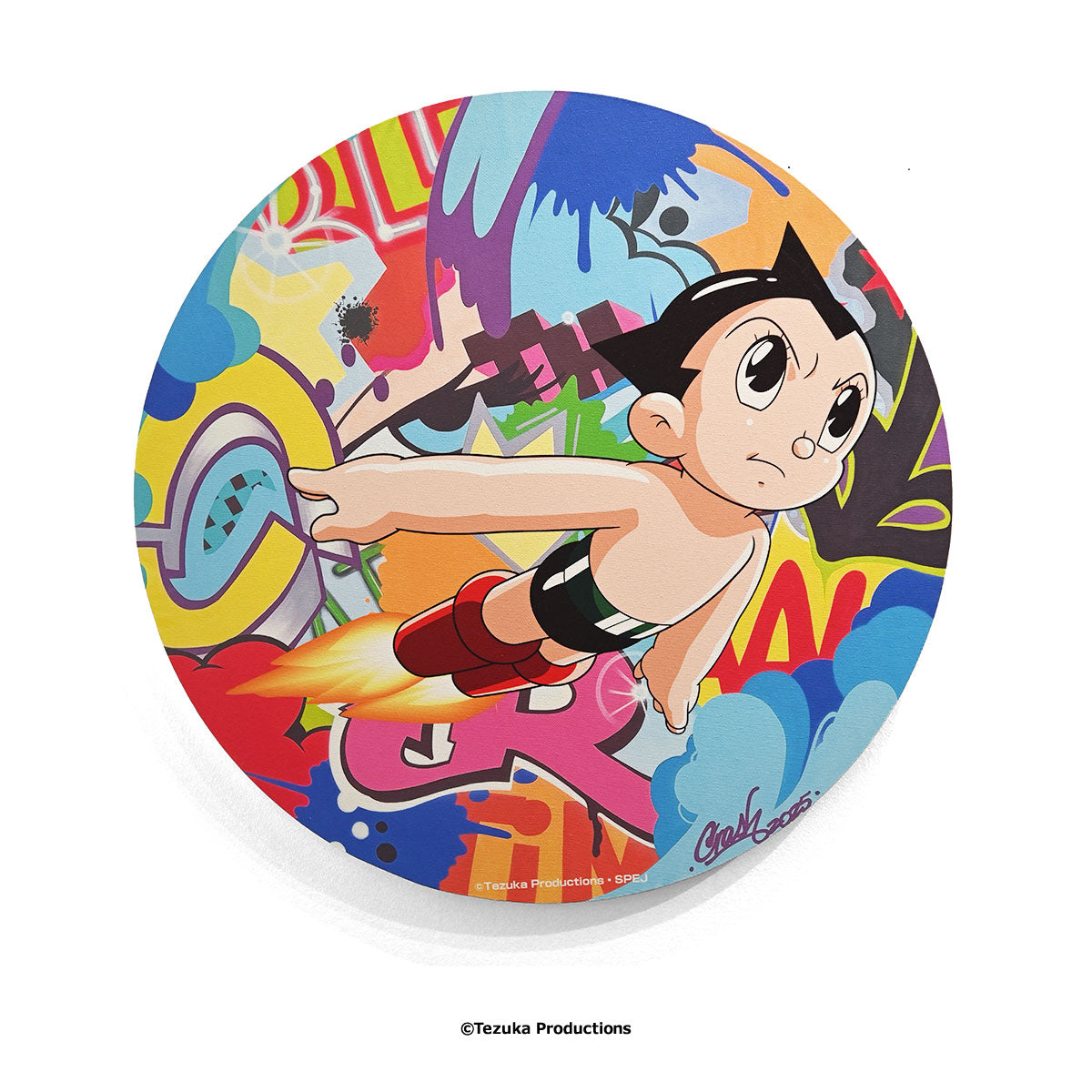 【受注販売:5月下旬頃より順次発送】鉄腕アトム x CRASH ONE アートボード ASTORO BOY GRAFFITI FLIGHT