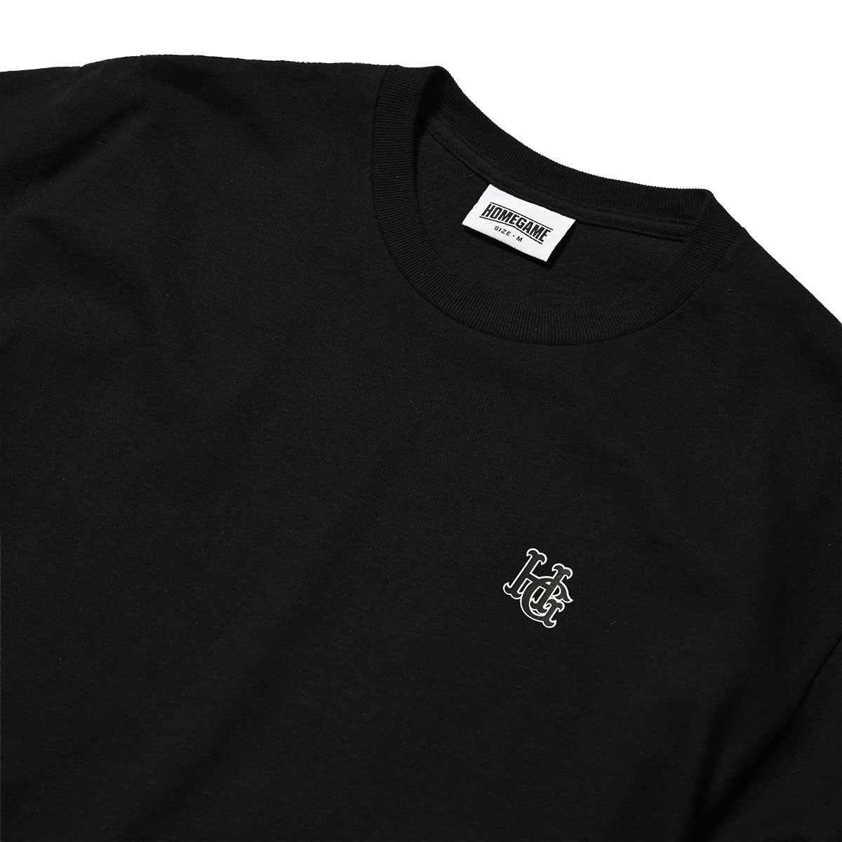 HOMEGAME×STOVES T-SHIRT BLACK【HG240102】