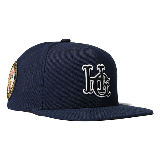 HOMEGAME×STOVES SNAP BACK CAP NAVY【HG241417】