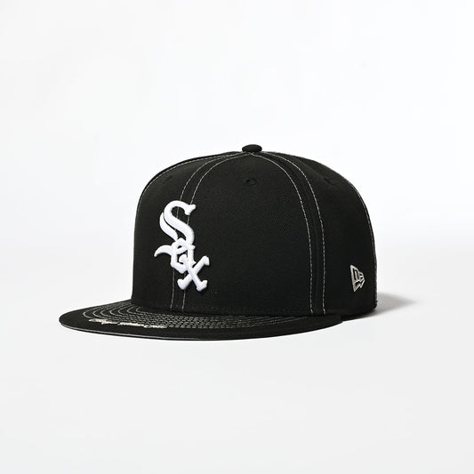 NEW ERA Chicago White Sox - 59FIFTY CO VISOR SC LOGO BLACK【60505383】