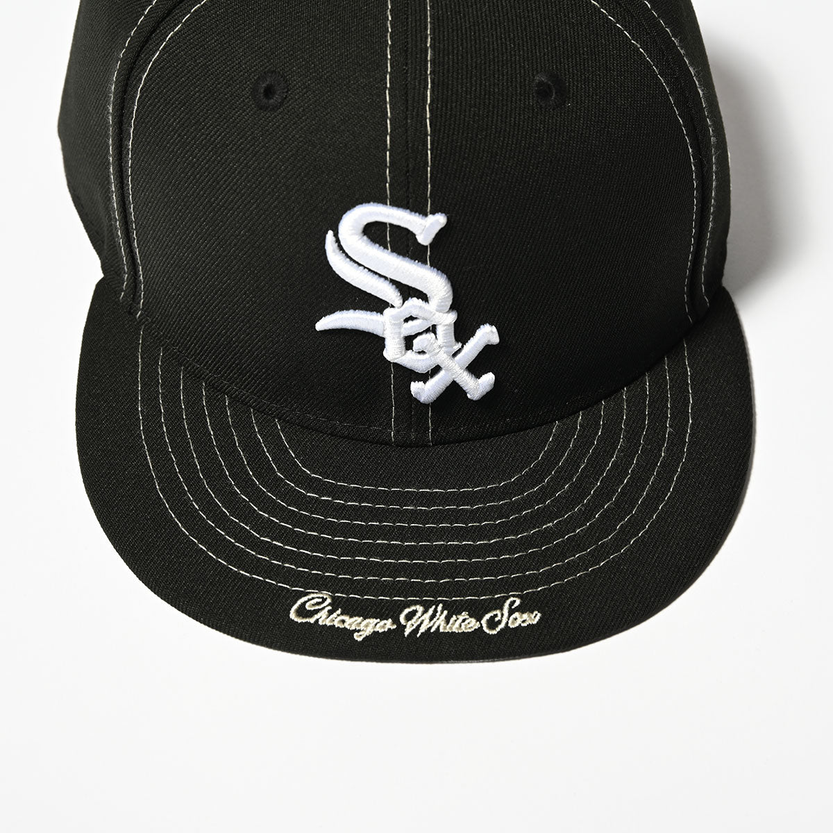 NEW ERA Chicago White Sox - 59FIFTY CO VISOR SC LOGO BLACK【60505383】