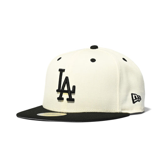 NEW ERA Los Angeles Dodgers - WS 1ST 59FIFTY CHROME/BLACK【70788118】