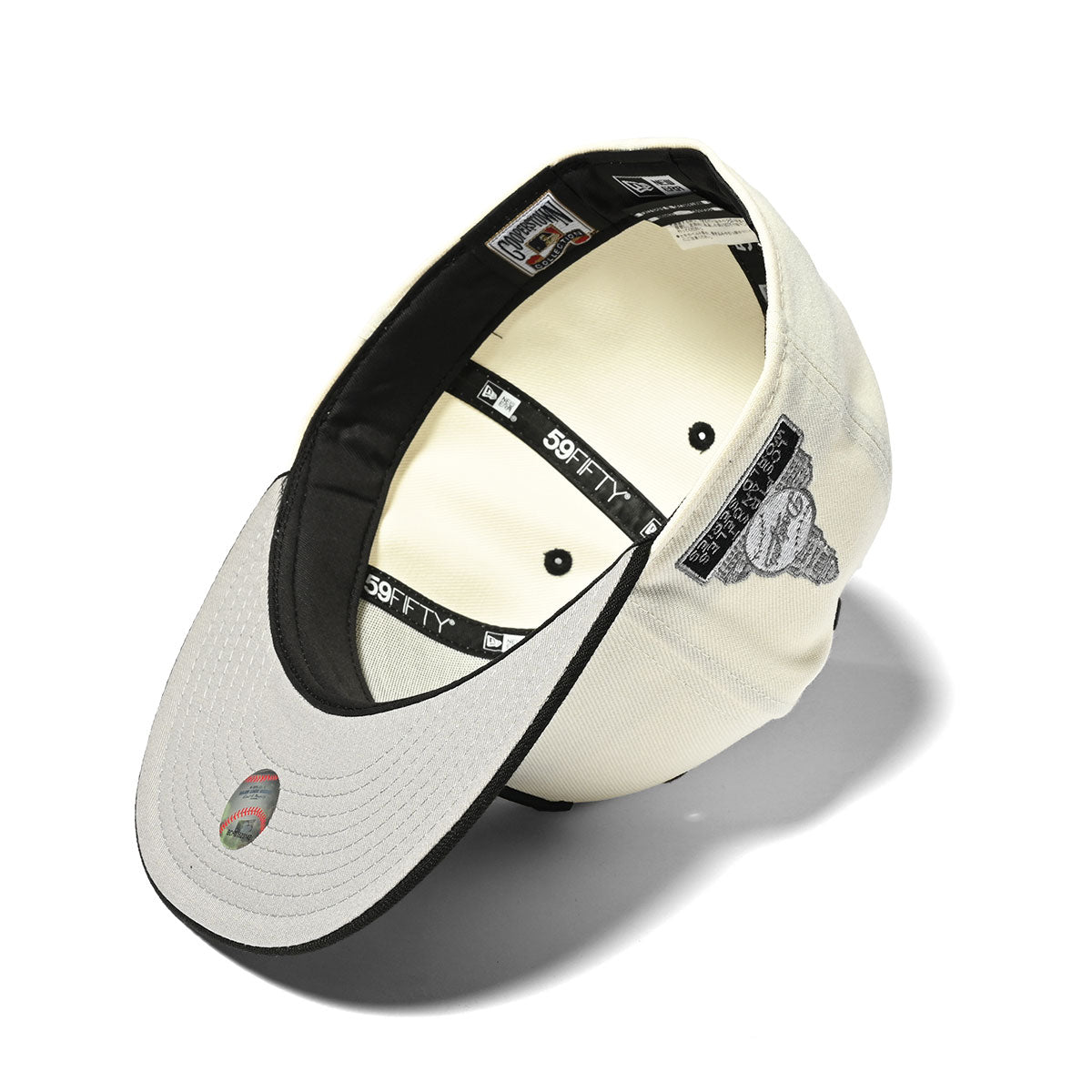 NEW ERA Los Angeles Dodgers - WS 1ST 59FIFTY CHROME/BLACK【70788118】