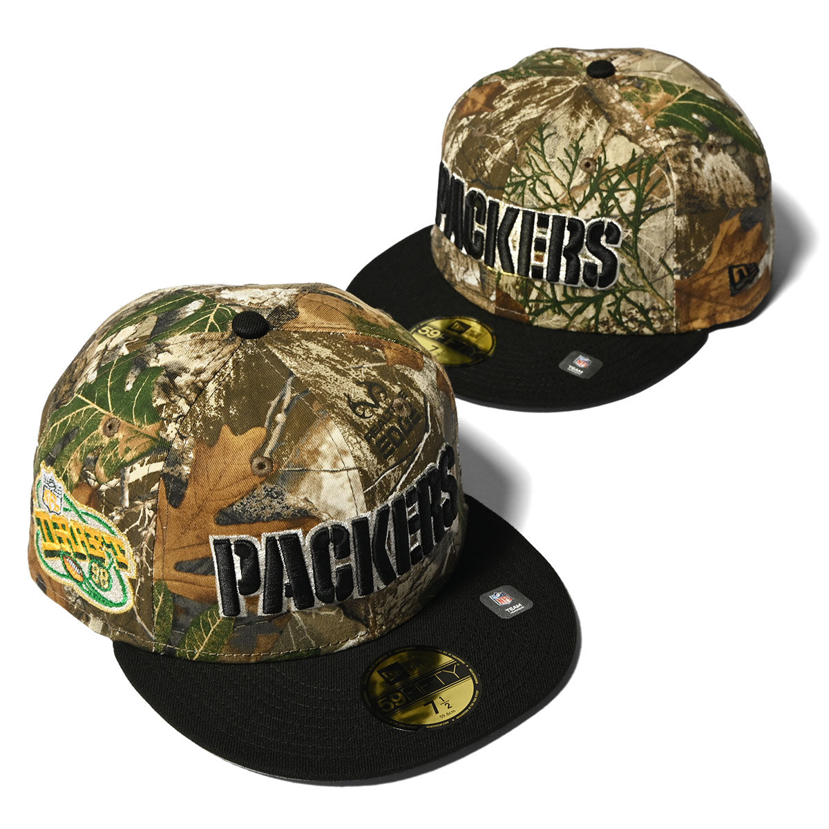 NEW ERA Green Bay Packers - 59FIFTY CO DRAFT 98 REAL TREE【70850611】