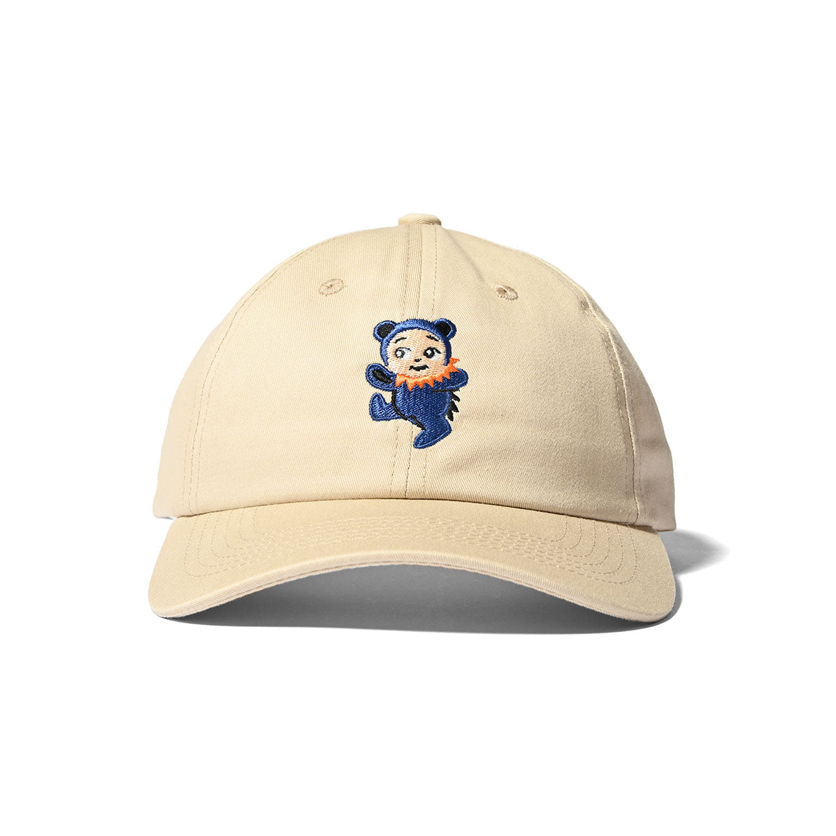 HOMEGAME - BABY DAD CAP BEAR KHAKI/BLUE【HG241419】