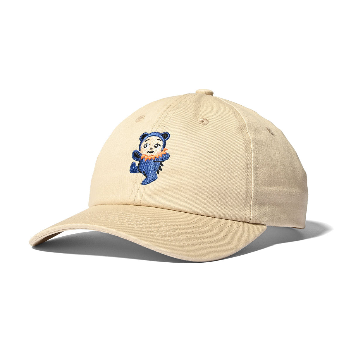 HOMEGAME - BABY DAD CAP BEAR KHAKI/BLUE【HG241419】