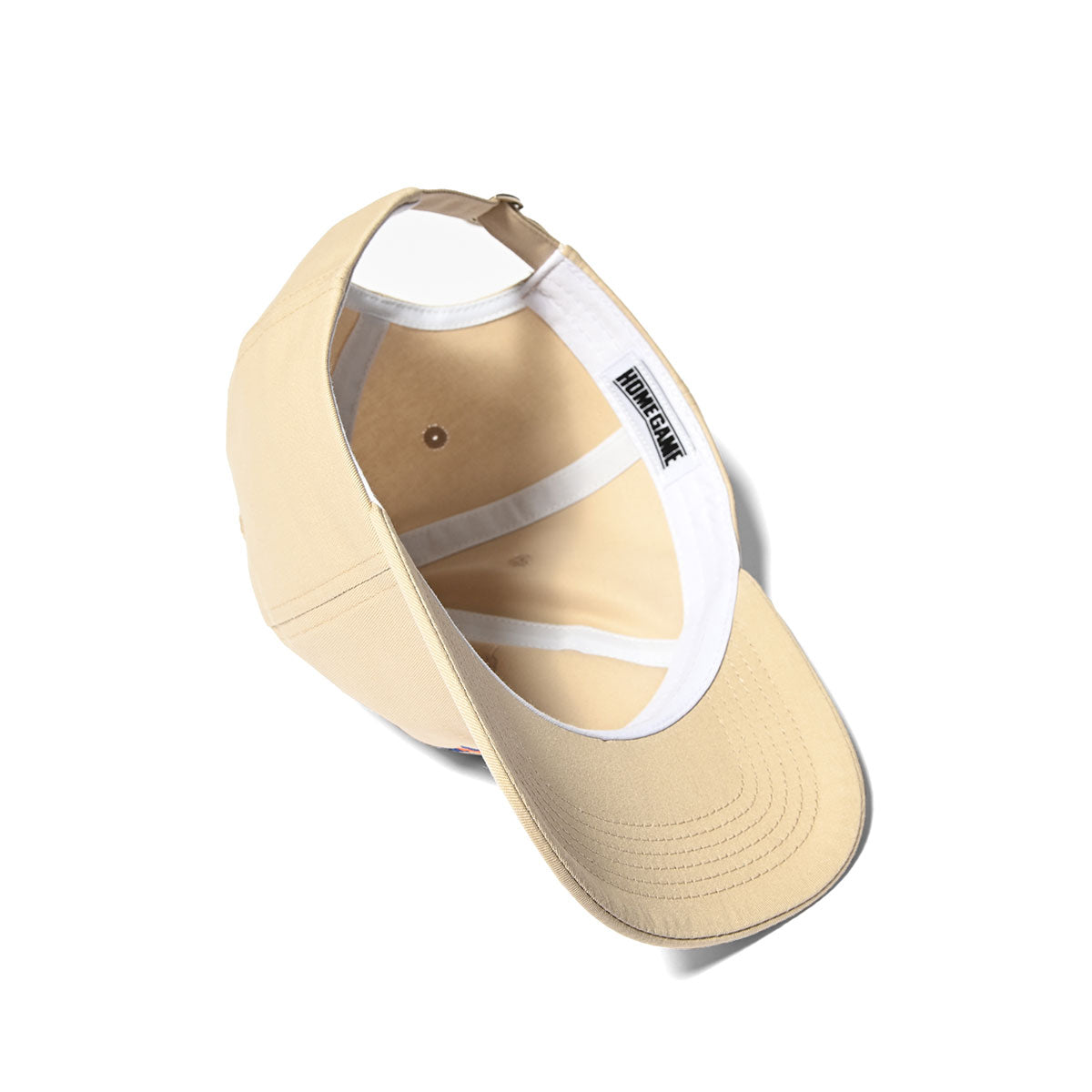 HOMEGAME - BABY DAD CAP BEAR KHAKI/BLUE【HG241419】
