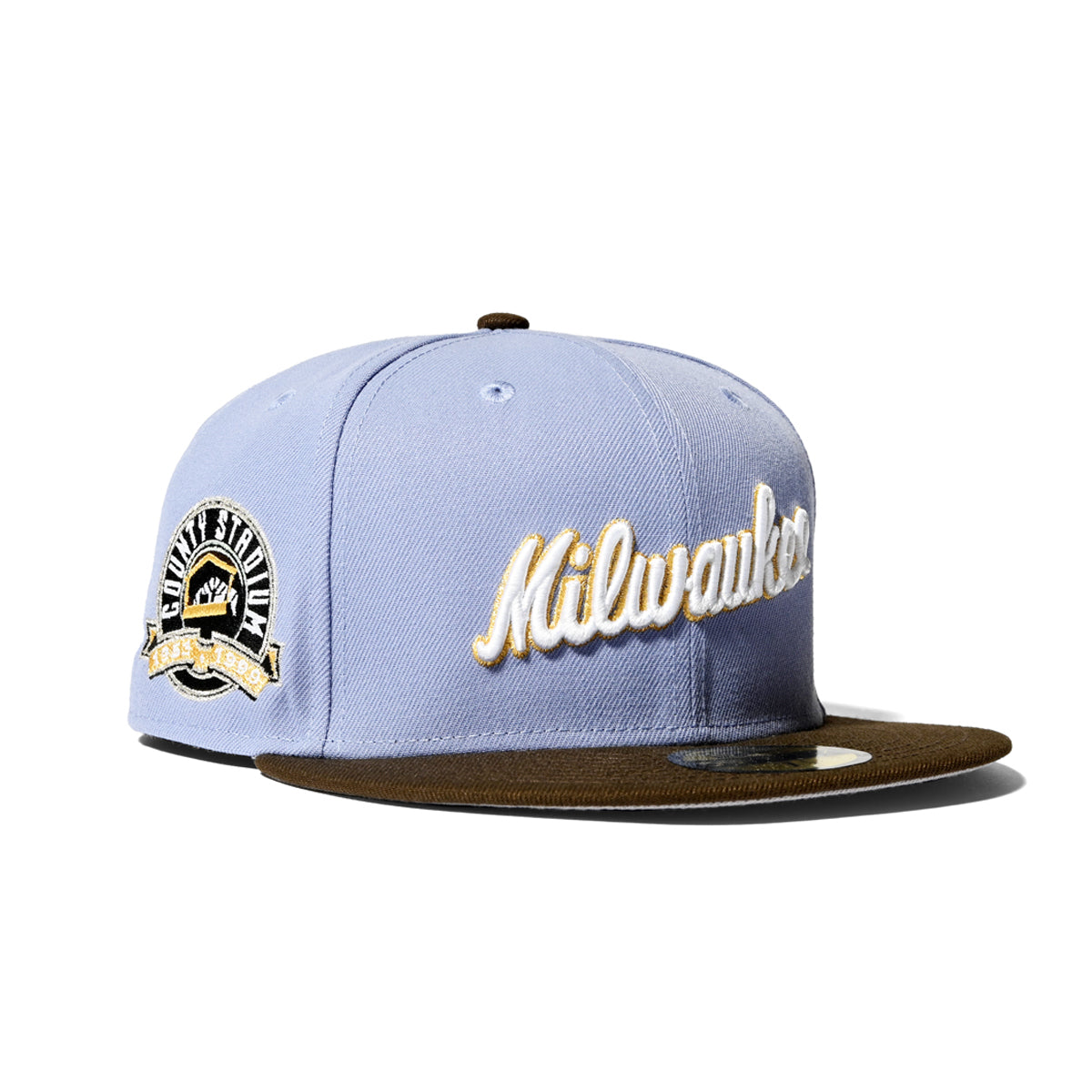 NEW ERA 密爾瓦基釀酒人鄉村體育場 - 59FIFTY 薰衣草/胡桃木