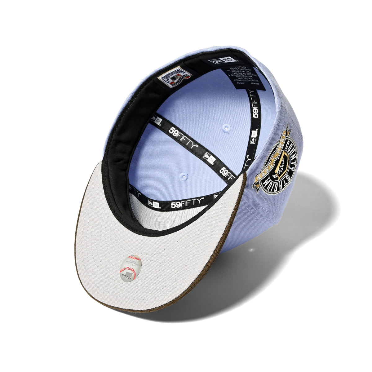 NEW ERA 密爾瓦基釀酒人鄉村體育場 - 59FIFTY 薰衣草/胡桃木