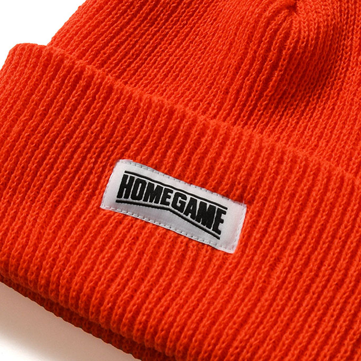 HOMEGAME - LONG BEANIE SAFTY ORANGE【HG241402】