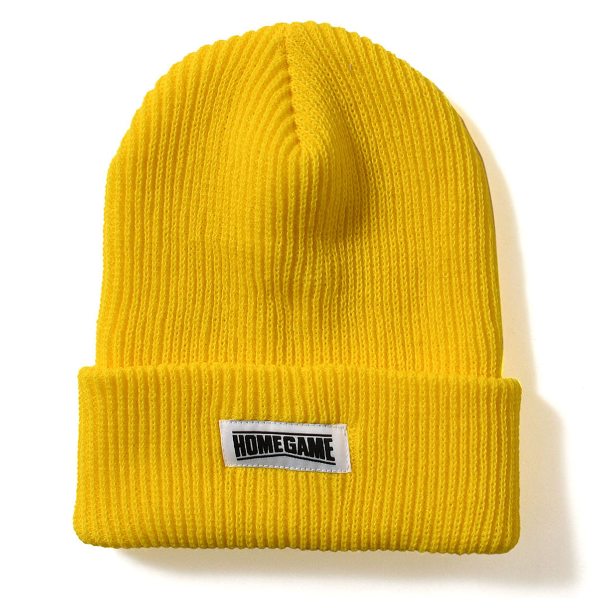 HOMEGAME - LONG BEANIE YELLOW【HG241402】