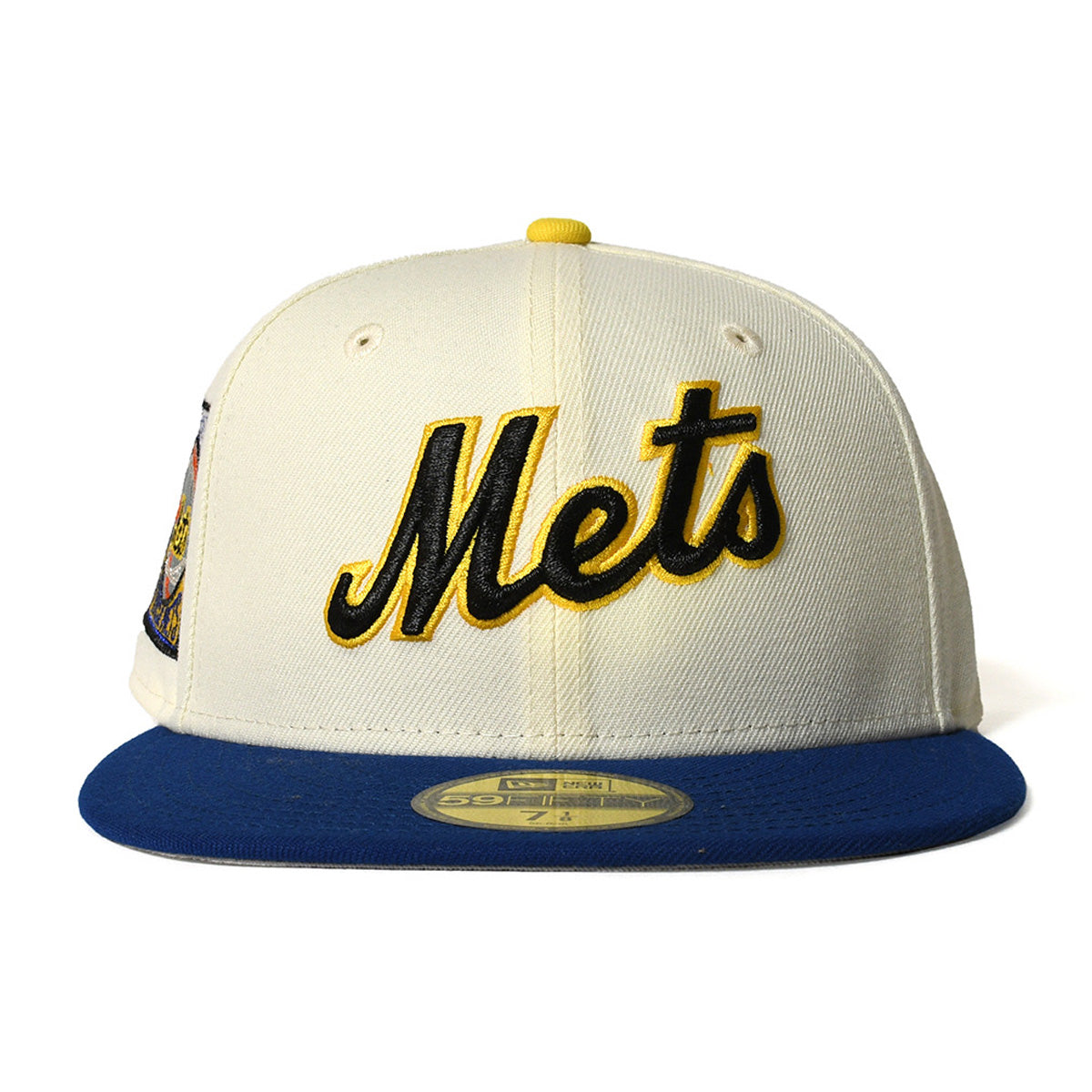 NEW ERA 紐約大都會隊 - 59FIFTY 25TH ANV 鉻/淺皇家色