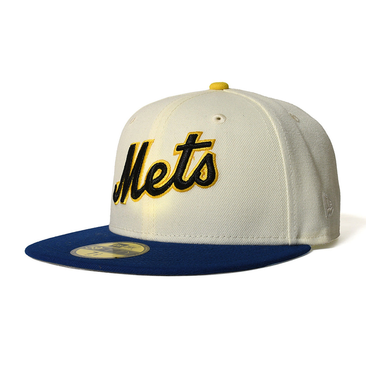 NEW ERA 紐約大都會隊 - 59FIFTY 25TH ANV 鉻/淺皇家色