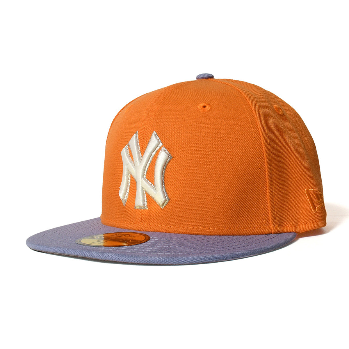 NEW ERA 紐約洋基隊 - 59FIFTY 1949 WS 淺橙色/薰衣草色