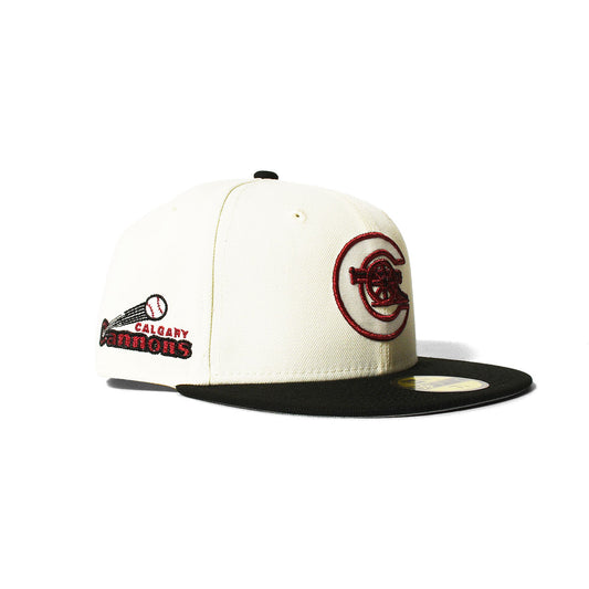 NEW ERA 卡加利大砲 - 59FIFTY CHROME/黑色