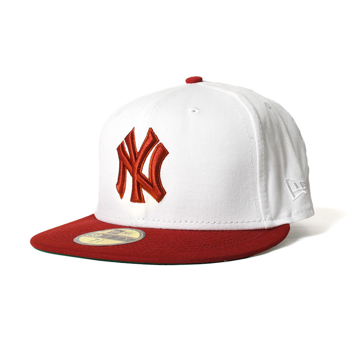 NEW ERA 紐約洋基隊 - 59FIFTY 1998 WS 白色/胭脂紅