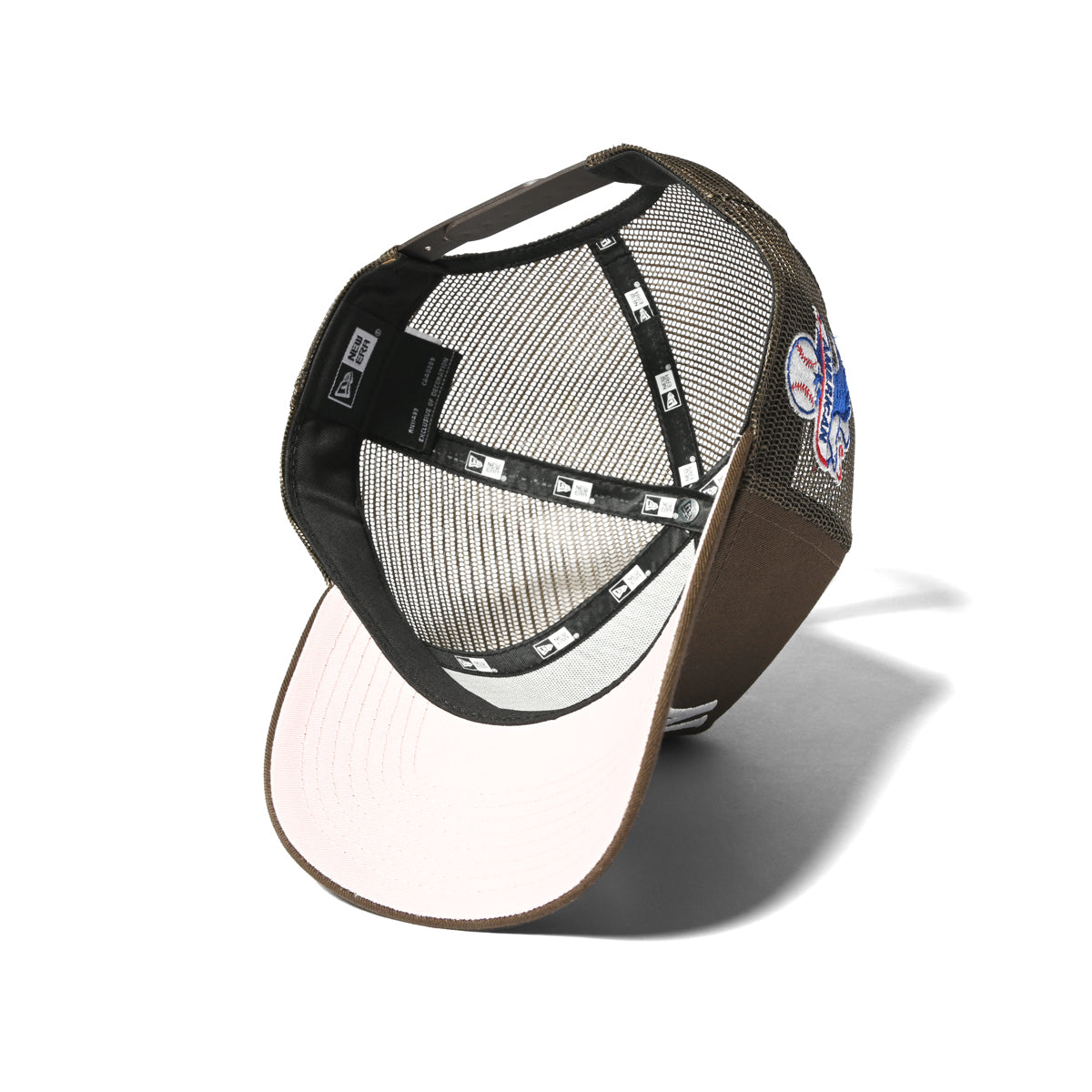 NEW ERA - NEW YORK YANKEES CO 9FORTY A-FRAME TRUCKER WALNUT 【14721105】