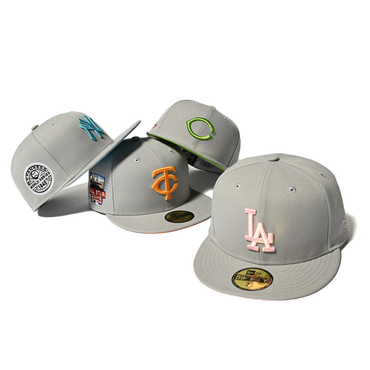 NEW ERA MINNESOTA TWINS - 59FIFTY CO 2014 ASG GRAY 【70930080】