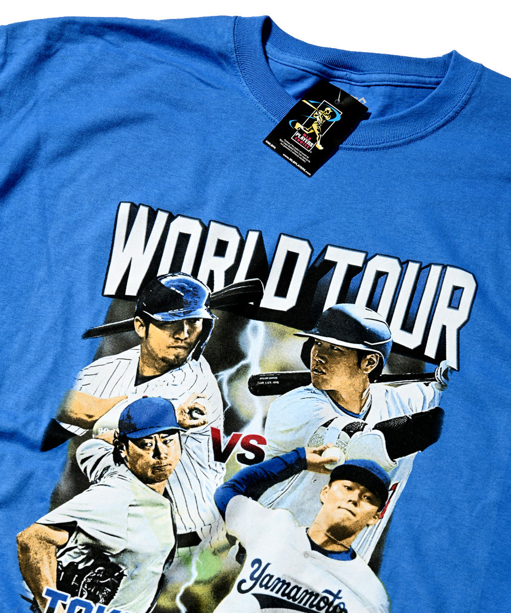 WORLD TOUR TEE BLUE【HG250412】
