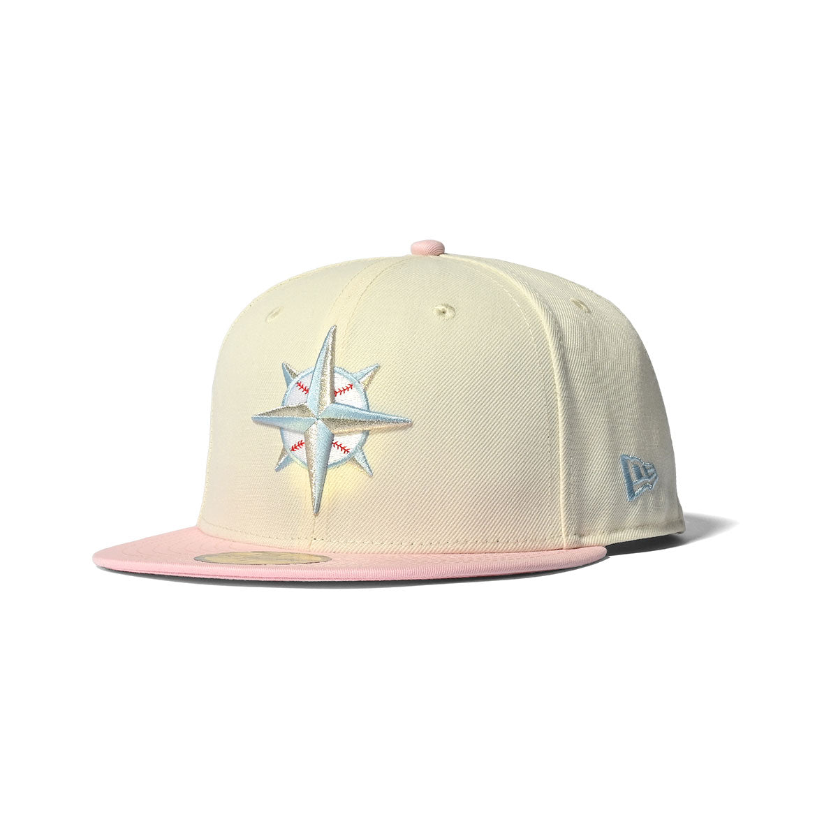 NEW ERA Seattle Mariners - 30th ANV 59FIFTY CHROME/PINK【70756783】