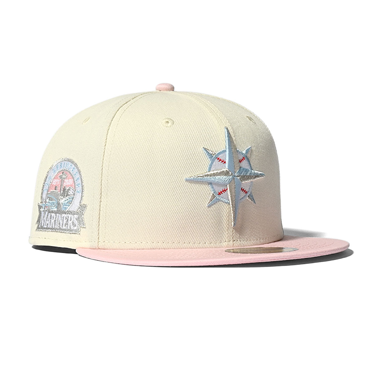 NEW ERA Seattle Mariners - 30th ANV 59FIFTY CHROME/PINK【70756783】