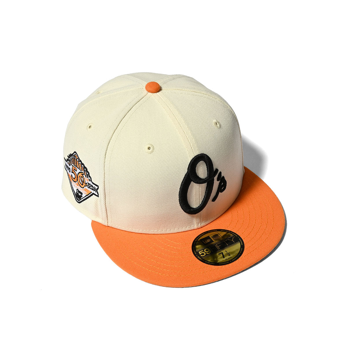 NEW ERA Baltimore Orioles - 1970 WS 59FIFTY CHROME/LIGHT ORANGE【70756781】
