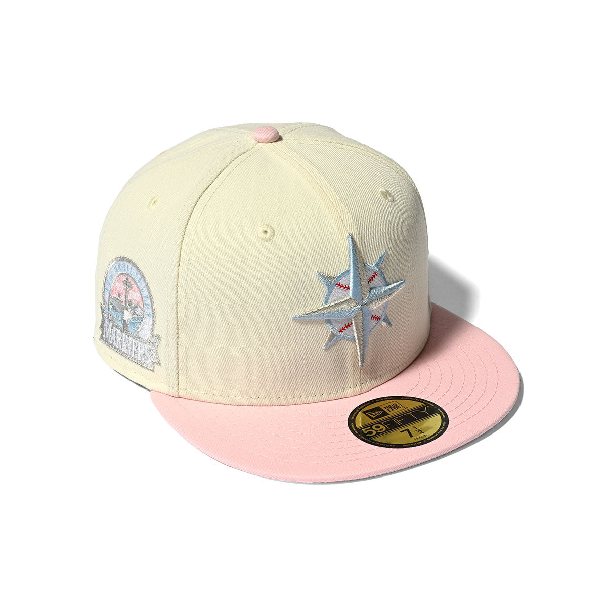 NEW ERA Seattle Mariners - 30th ANV 59FIFTY CHROME/PINK【70756783】