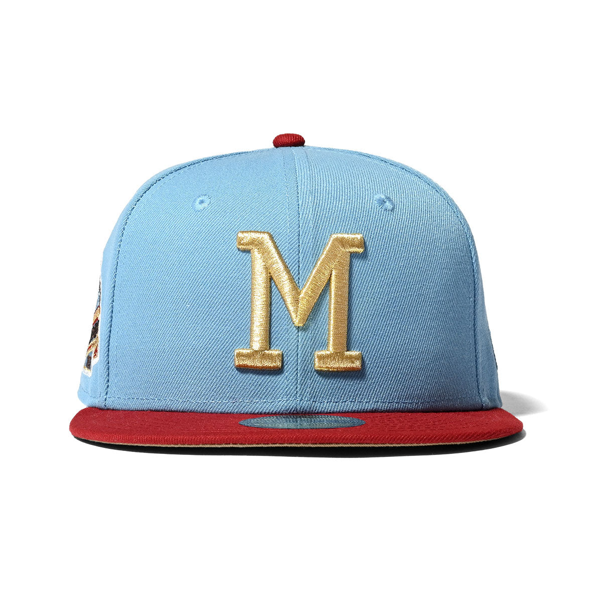 NEW ERA Milwaukee Braves - WS 1957 59FIFTY SKY BLUE/HRED【70760416】