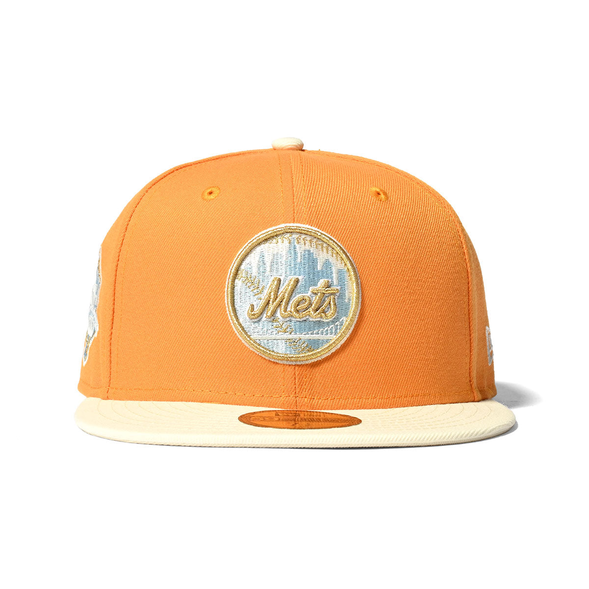 NEW ERA New York Mets - 50TH ANIV 59FIFTY TANGERINE ORANGE/CHROME【70760417】