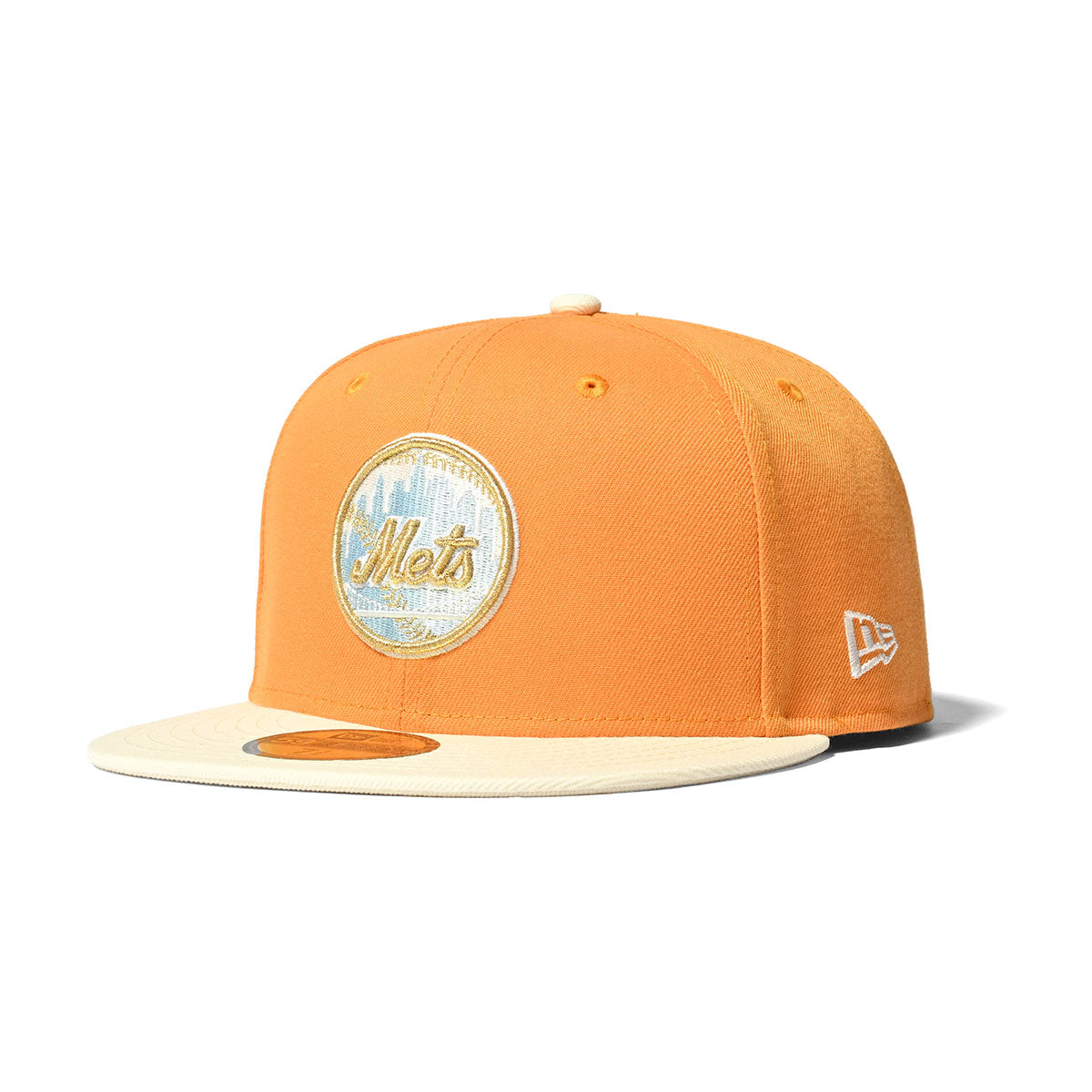 NEW ERA New York Mets - 50TH ANIV 59FIFTY TANGERINE ORANGE/CHROME【70760417】