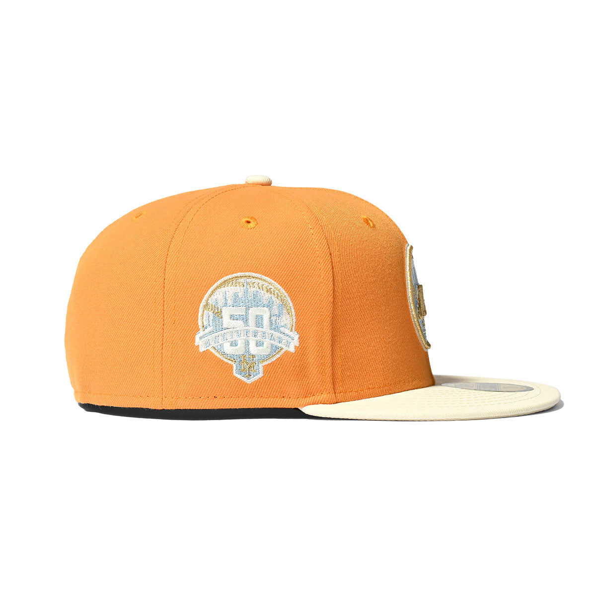 NEW ERA New York Mets - 50TH ANIV 59FIFTY TANGERINE ORANGE/CHROME【70760417】