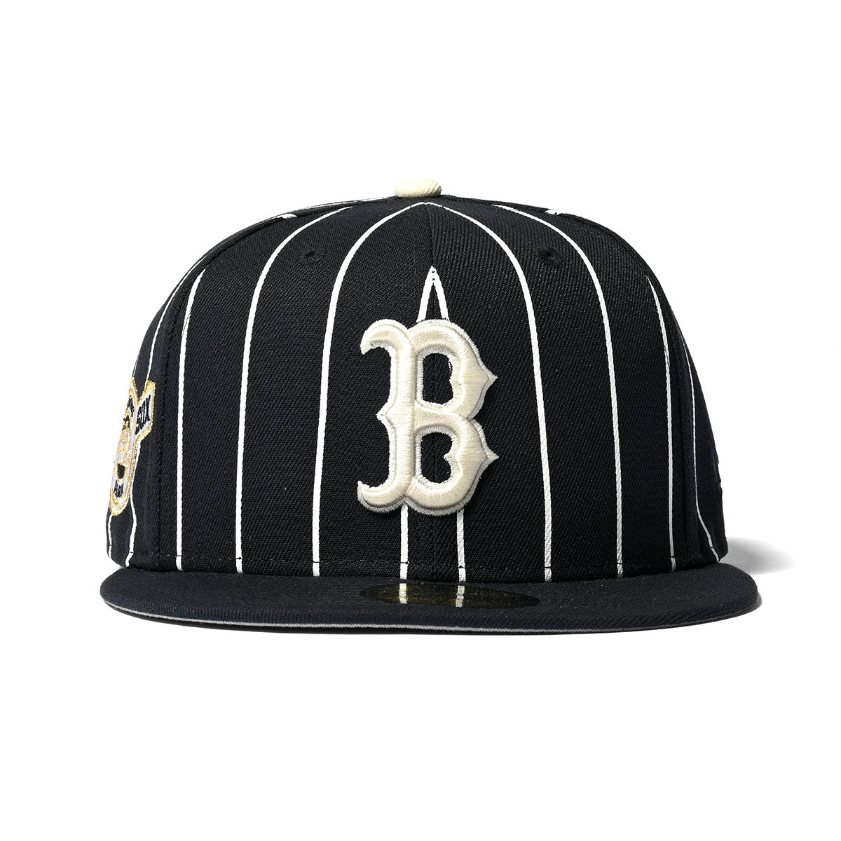 NEW ERA BOSTON RED SOX FENWAY PARK 59FIFTY NAVY×WHITE PINSTRIPE【13783837】