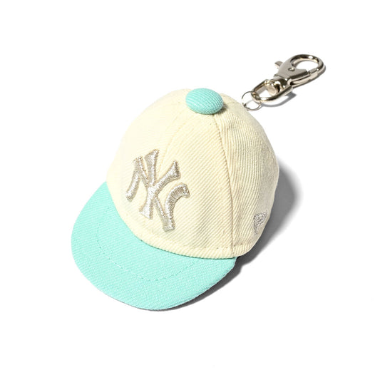 NEW ERA NEW YORK YANKEES CAP KEYHOLDER CHROME WHT×BLUE TINT【13783820】