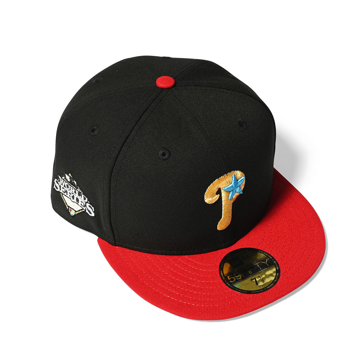 NEW ERA Philadelphia Phillies - 59FIFTY CO 2008 WS BLACK/RED【70817698】