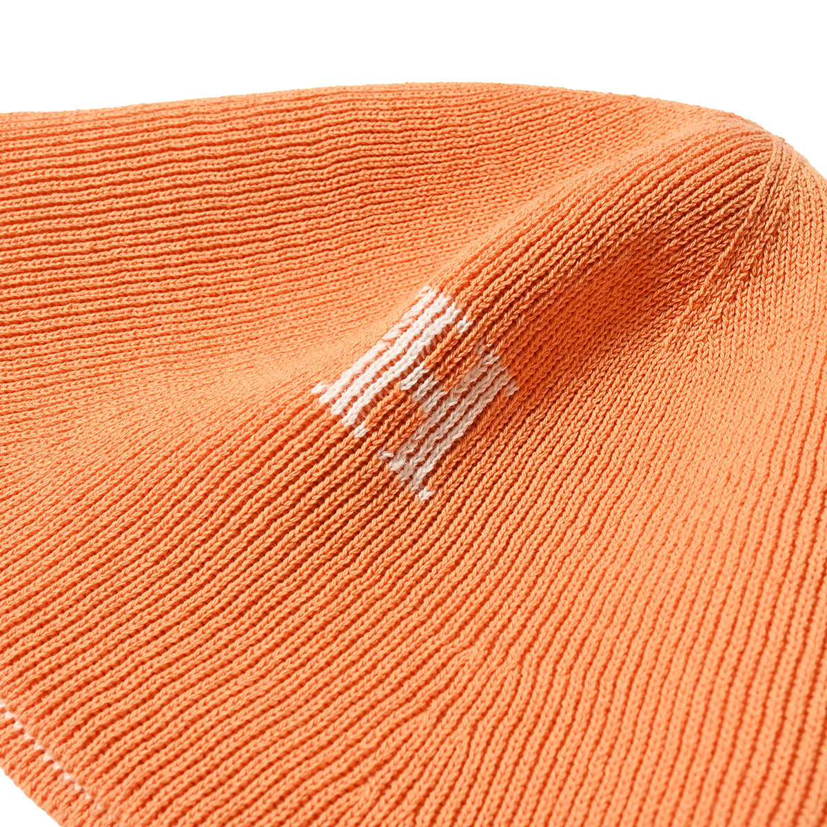 HOMEGAME - H LOGO COTTON KNIT HAT Lt.ORANGE【HG241415】