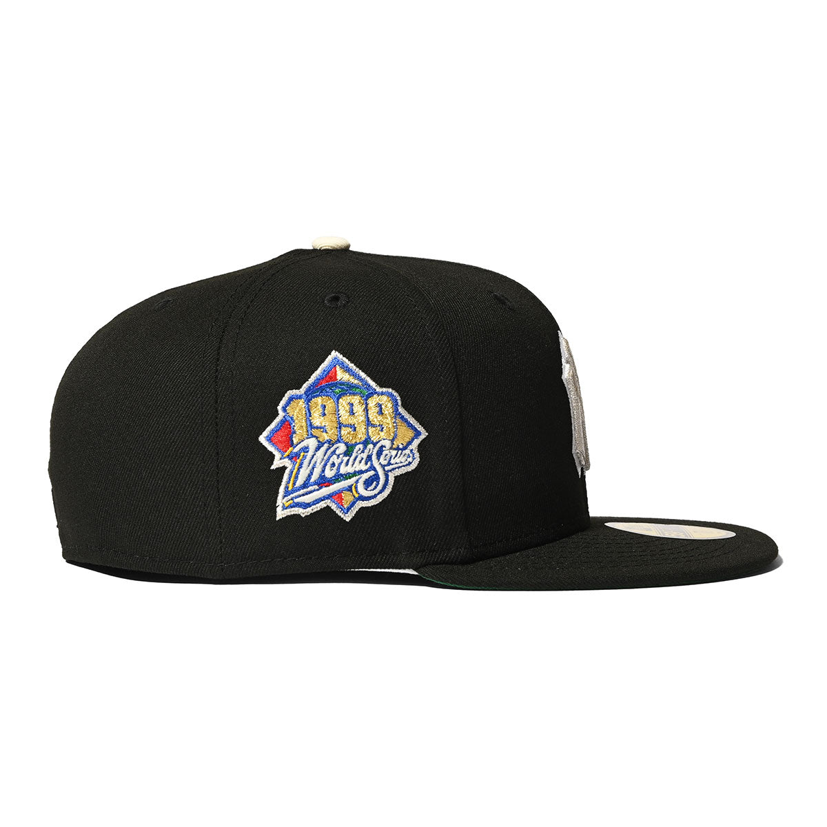 新時代紐約洋基隊 - 59FIFTY CO 1999 WS 黑色 SLV 標誌