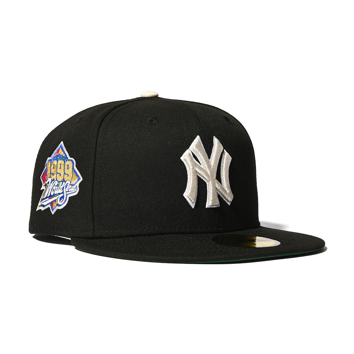 新時代紐約洋基隊 - 59FIFTY CO 1999 WS 黑色 SLV 標誌