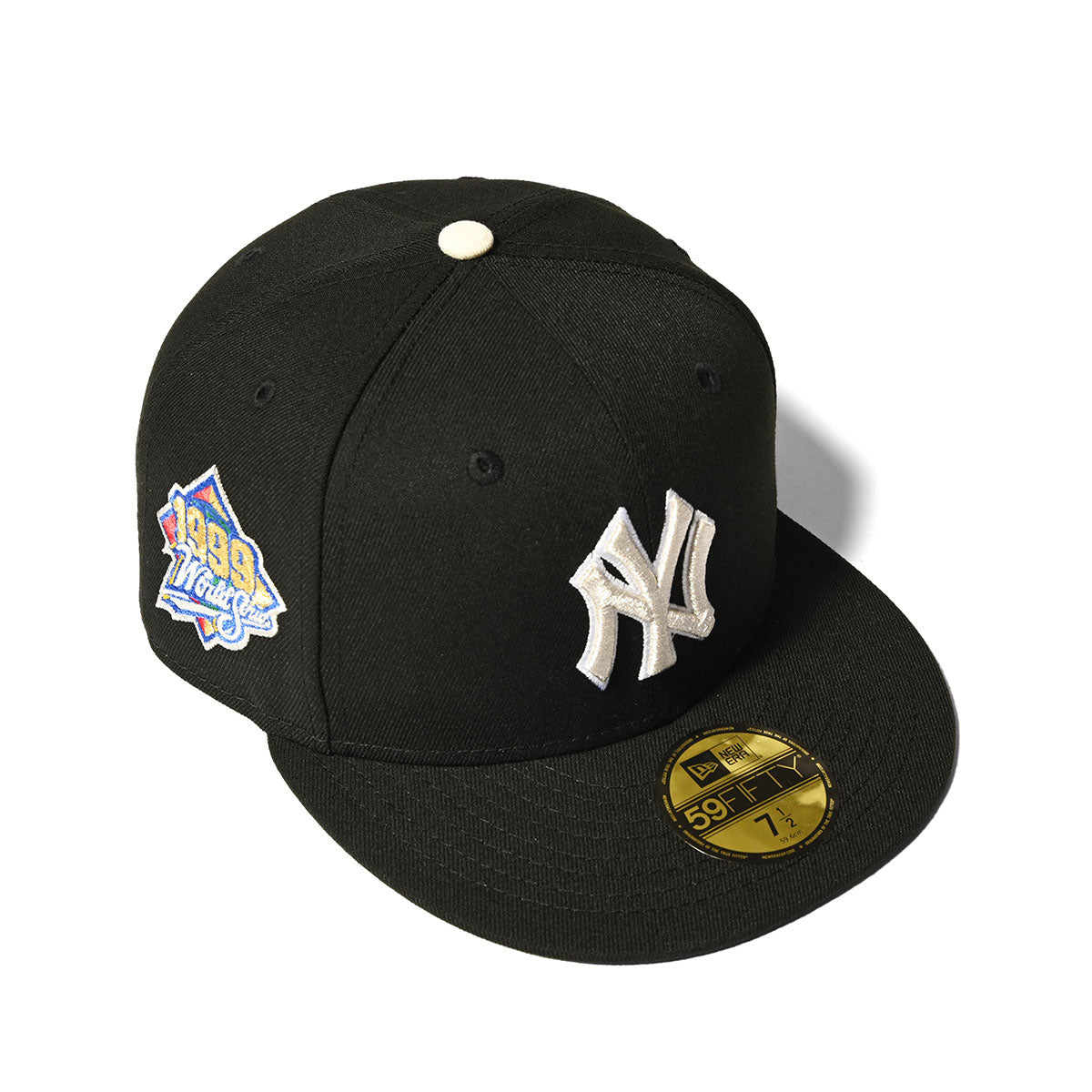 新時代紐約洋基隊 - 59FIFTY CO 1999 WS 黑色 SLV 標誌