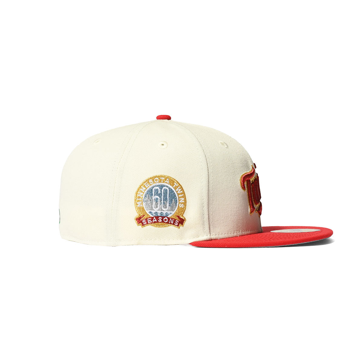 NEW ERA 明尼蘇達雙城 - 59FIFTY 60 賽季 鉻/紅色
