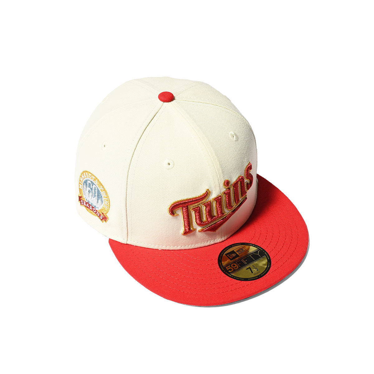 NEW ERA 明尼蘇達雙城 - 59FIFTY 60 賽季 鉻/紅色