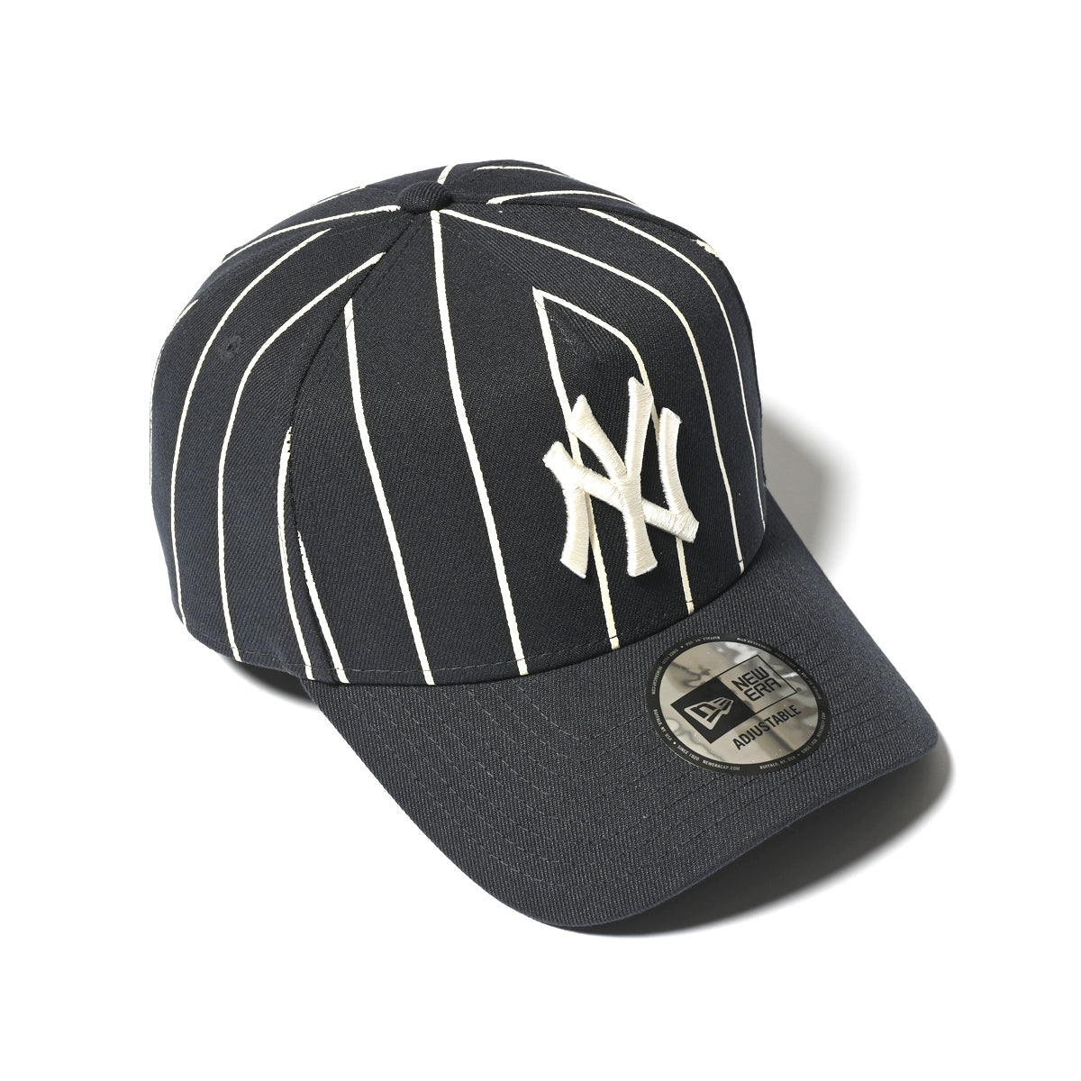 NEW ERA New York Yankees - 9FORTY A-Frame NAVY × WHITE PINSTRIPE【14344783】