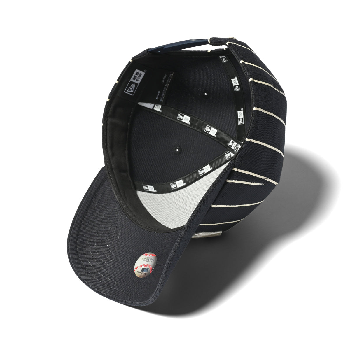 NEW ERA New York Yankees - 9FORTY A-Frame NAVY × WHITE PINSTRIPE【14344783】