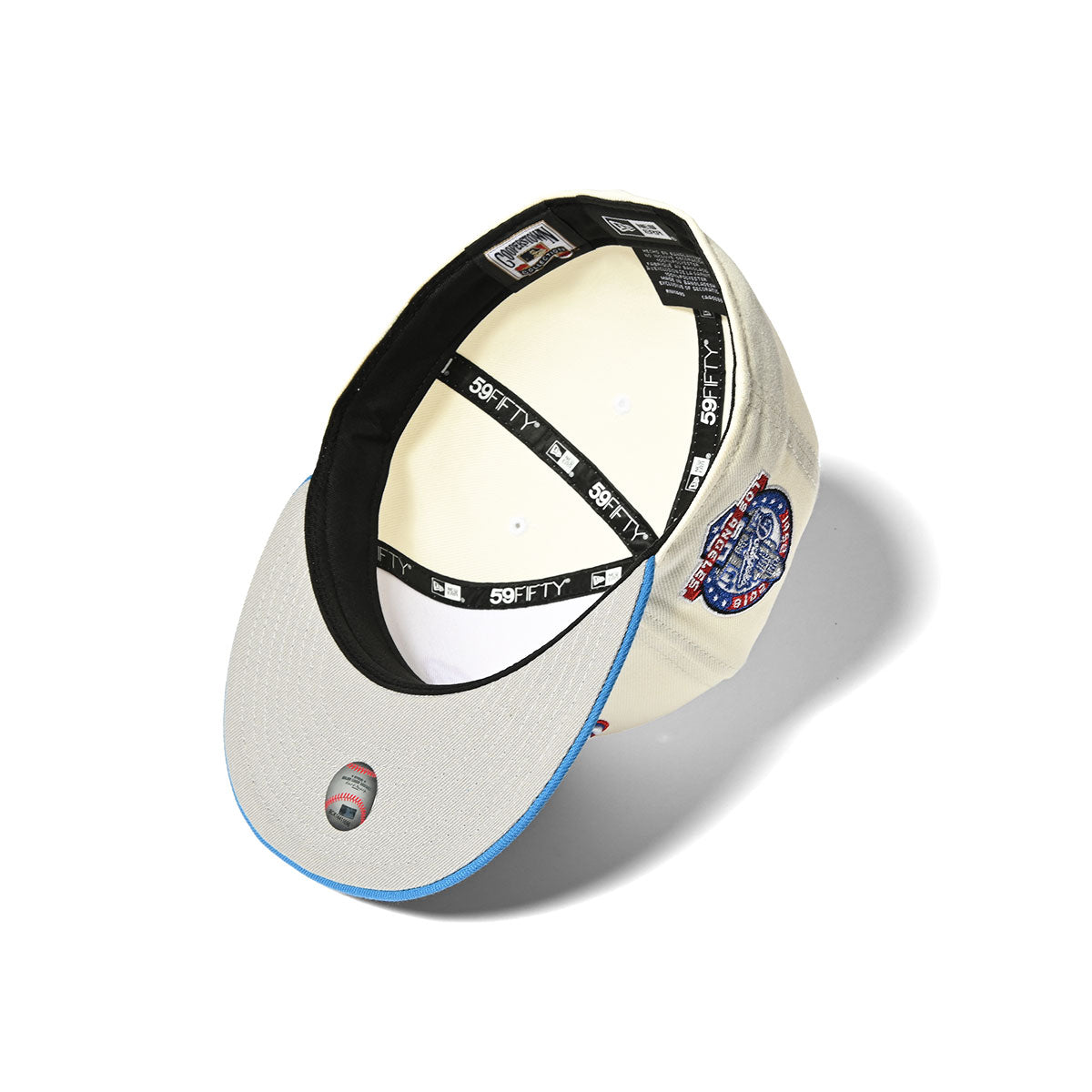 NEW ERA Los Angeles Dodgers - 59FIFTY CO 60TH ANV CHROME/RAINSTORM BL【70862583】