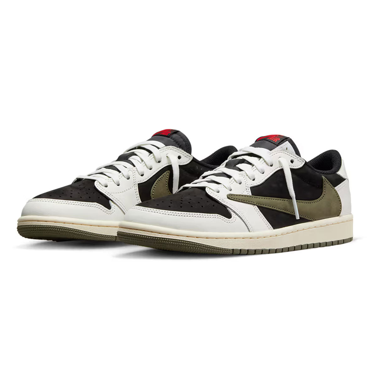 28.5cm] Travis Scott × Nike WMNS AJ 1 Low OG「中橄欖色」 Travis