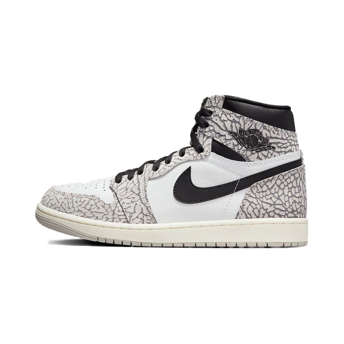 NIKE AIR JORDAN 1 RETRO HI OG (TECH GREY/MUSLIN-BLACK-WHITE) ナイキ エア ジョーダン 1 レトロ ハイ OG " テック グレー / モスリン - ブラック - ホワイト " 【DZ5485-052】
