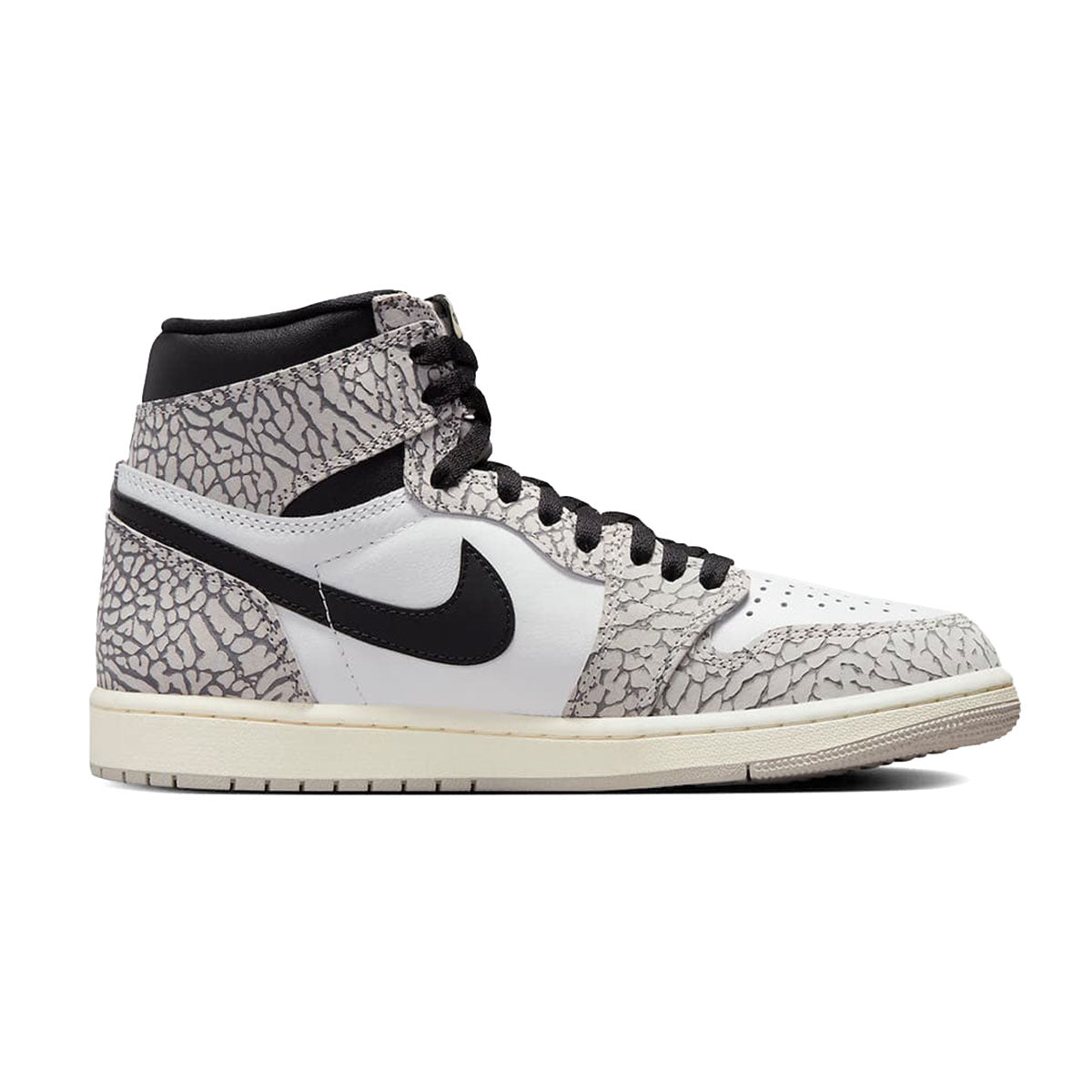NIKE AIR JORDAN 1 RETRO HI OG (TECH GREY/MUSLIN-BLACK-WHITE) ナイキ エア ジョーダン 1 レトロ ハイ OG " テック グレー / モスリン - ブラック - ホワイト " 【DZ5485-052】