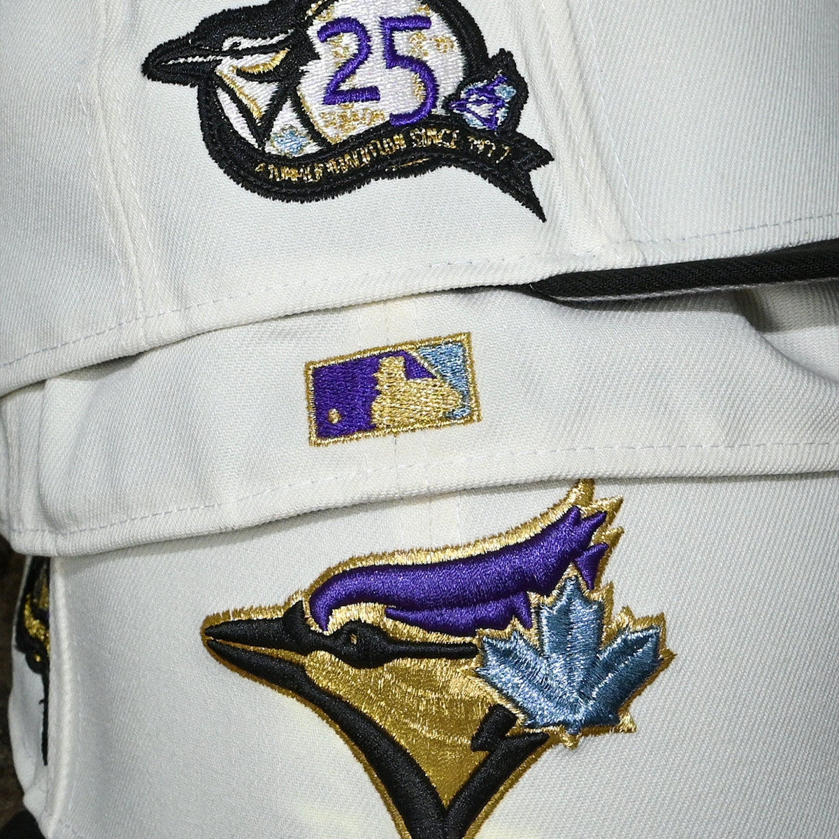 NEW ERA - Toronto Blue Jays 25th Anniv 59FIFTY Chrome White/Black